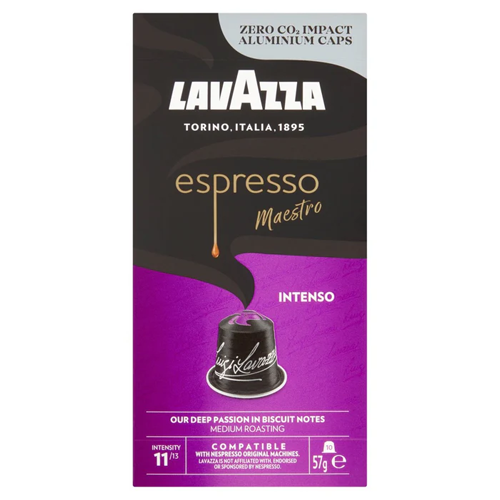 LAVAZZA INTENSO ALUM NESPRESSO CAPSULES 57G