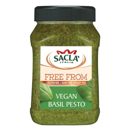 SACLA FREE FROM VEGAN BASIL PESTO 950G