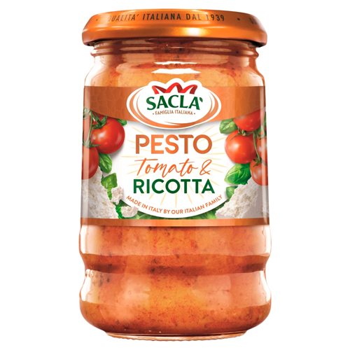 SACLA TOMATO & RICOTTA PESTO 190G