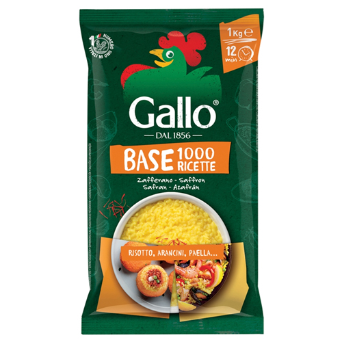 RISO GALLO BASE SAFFRON 1KG