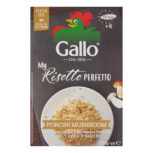 RISO GALLO MY PERFETTO RISOTTO PORCINI 175G