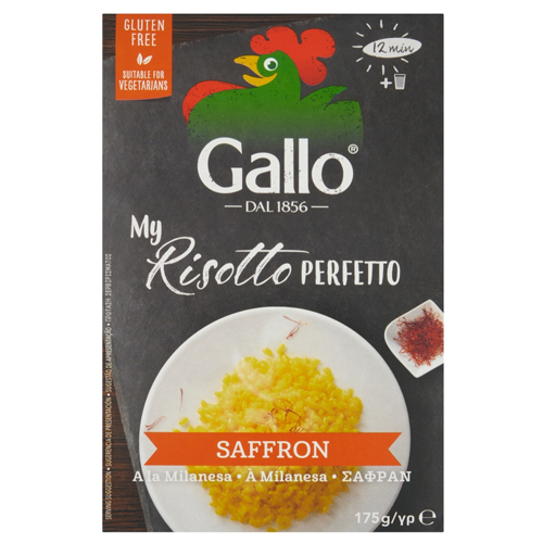 RISO GALLO MY PERFETTO RISOTTO SAFFRON 175G