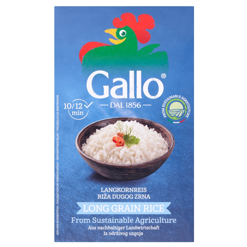RISO GALLO LONG GRAIN RICE SUSTAINABLE 900G