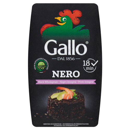 RISO GALLO BLACK WHOLEGRAIN 500G