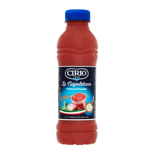 CIRIO LA NAPOLETANA FLAVOURED PASSATA 540G