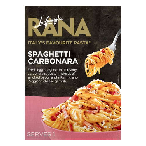 GIOVANNI RANA SPAGHETTI CARBONARA MEAL KIT 407G