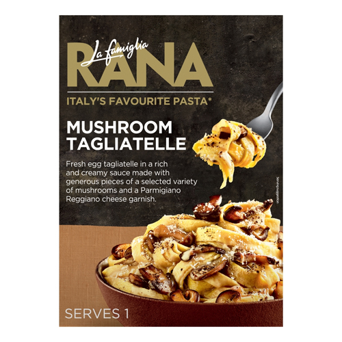 GIOVANNI RANA MUSHROOM TAGLIATELLE MEAL KIT 407G