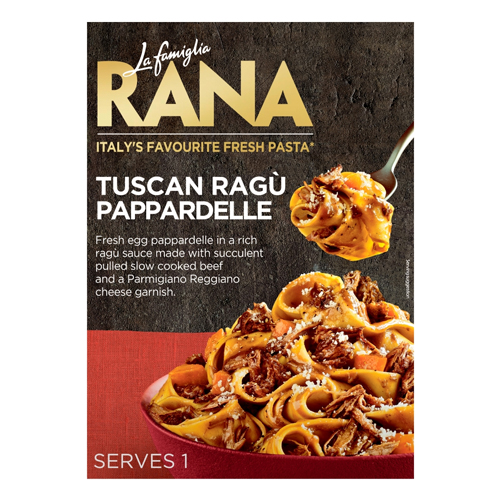 GIOVANNI RANA TUSCAN RAGU PAPPARDELLE MEAL KIT 407G