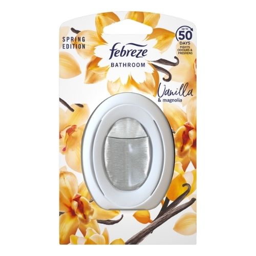 FEBREZE BATHROOM AIR FRESHENER LIQUID MEMBRANE VANILLA & MAGNOLIA 7.5ML
