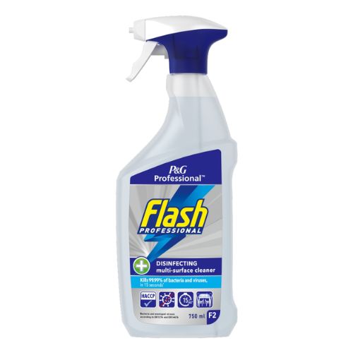 FLASH PROFESSIONAL DISINFECTANT MULTI SURFACE SPRAY 750ML