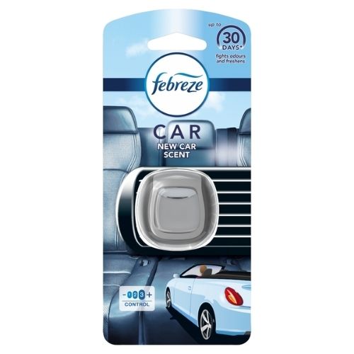 FEBREZE CAR CLIP SINGLE NEW CAR SCENT 2ML