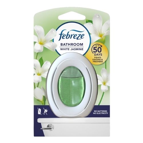FEBREZE BATHROOM AIR FRESHENER WHITE JASMINE 7.5ML
