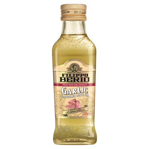 FILIPPO BERIO GARLIC FLAVOURED OLIVE OIL 250ML