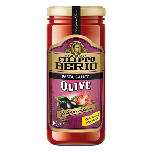 FILIPPO BERIO OLIVE PASTA SAUCE 340G