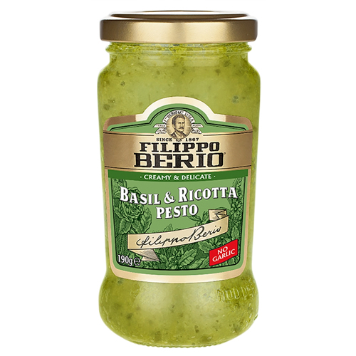 FILIPPO BERIO BASIL & RICOTTA PESTO 190G