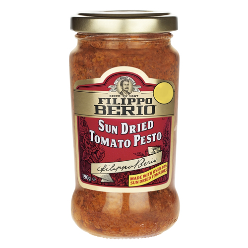 FILIPPO BERIO SUN DRIED TOMATO PESTO PMP £2.99 190G