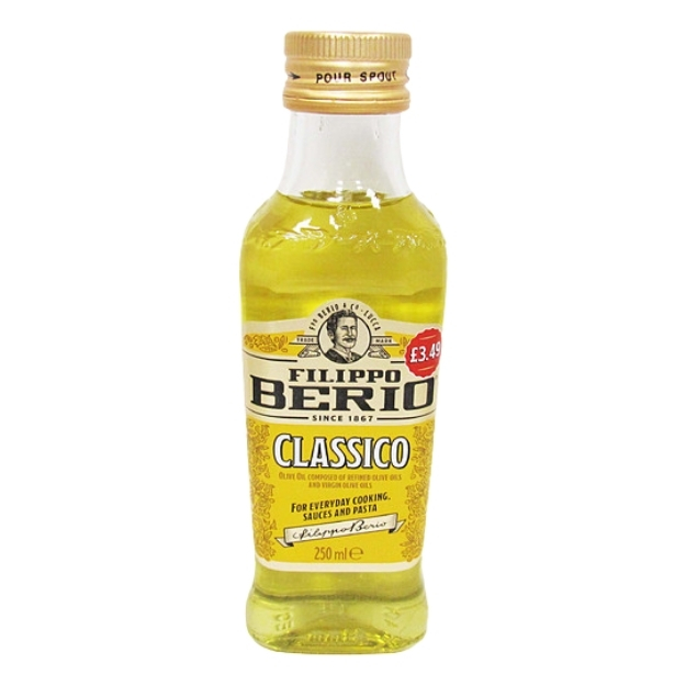 FILIPPO BERIO OLIVE OIL CLASSICO OLIVE OIL PMP £3.49 250ML