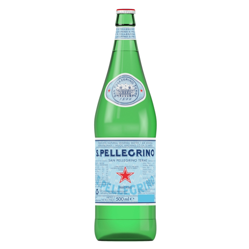 SAN PELLEGRINO SPARKLING GLASS 500ML