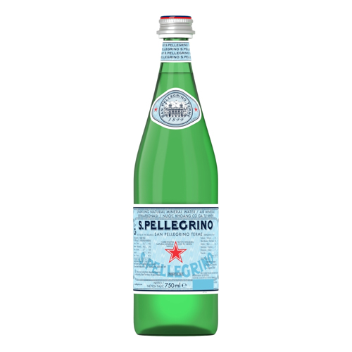 SAN PELLEGRINO SPARKLING GLASS 750ML