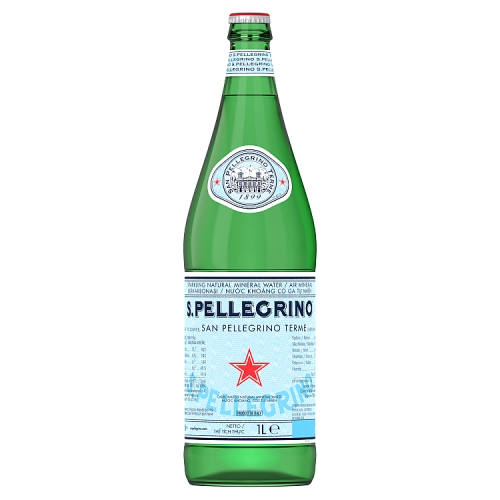 SAN PELLEGRINO SPARKLING GLASS 1L