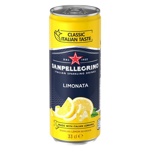 SAN PELLEGRINO CLASSICLIMONATA CAN 330ML
