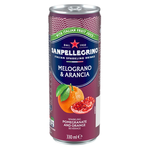 SAN PELLEGRINO MELOGRANO & ARANCIA 12X 330ML