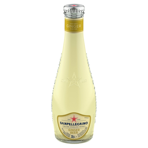 SAN PELLEGRINO GINGER BEER MIXER GLASS 4PK 200ML