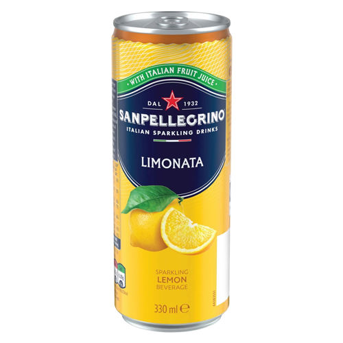 SAN PELLEGRINO LIMONATA CAN 330ML