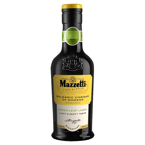 MAZZETTI ORGANIC BALSAMIC VINEGAR 4 LEAF 250ML