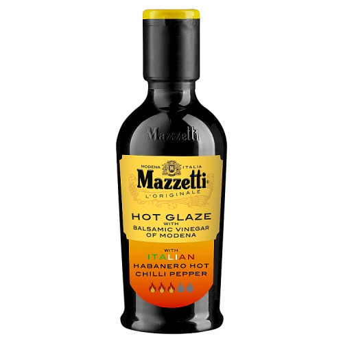MAZZETTI CHILLI BALSAMIC GLAZE WITH HABANERO CHILLI 215ML