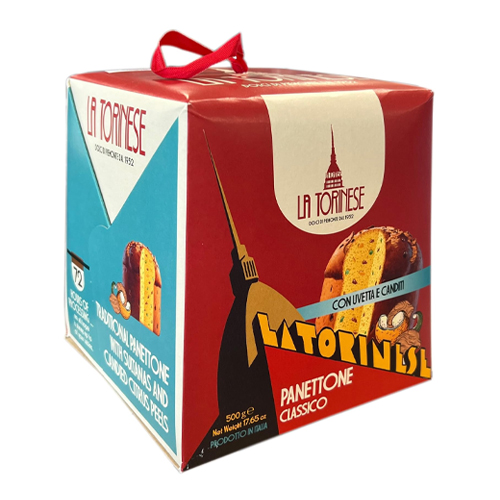 LA TORINESE PANETTONE BOXED 500G