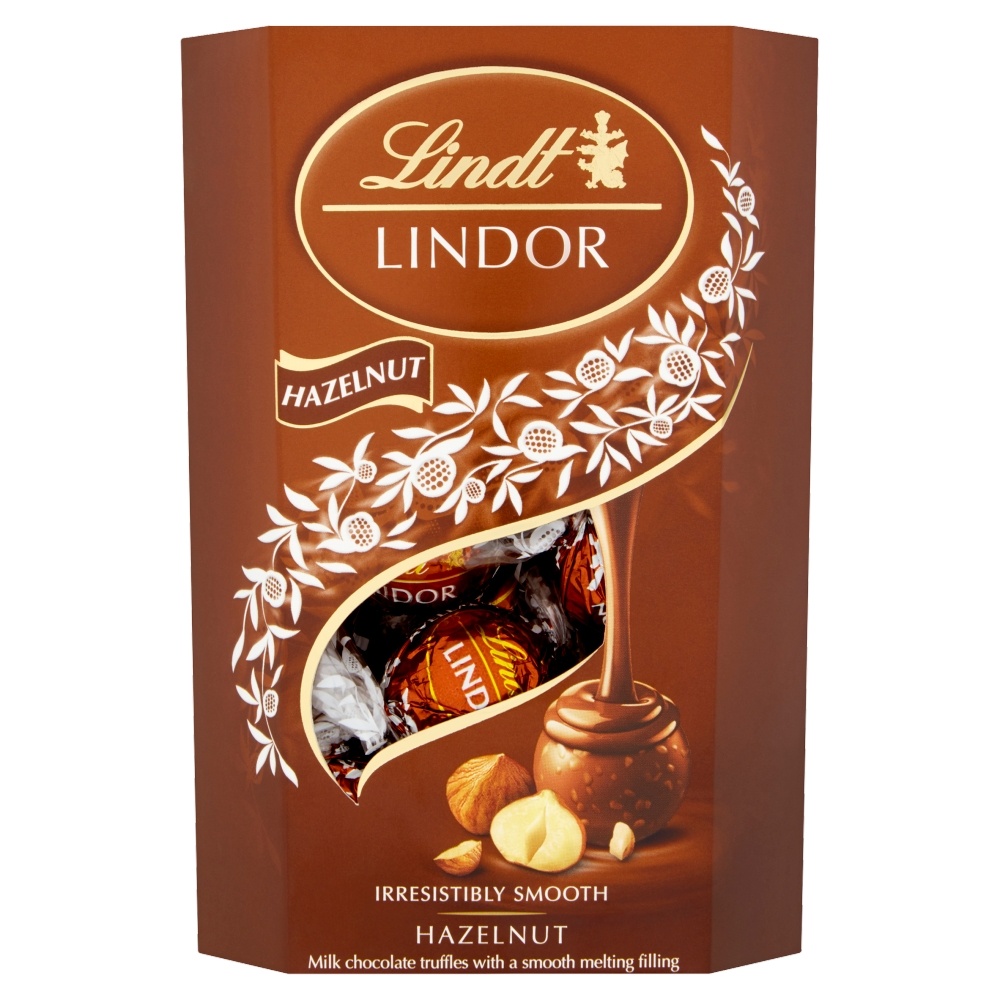 LINDT LINDOR HAZELNUT 200G