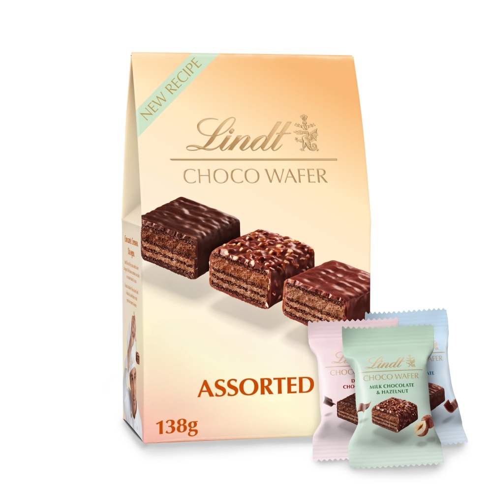 LINDT CHOCO WATER ASSORTED BOX 138G