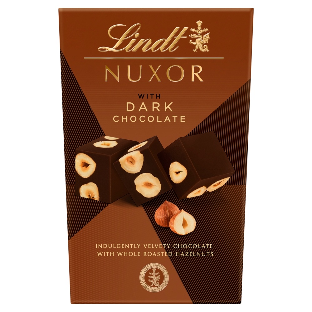 LINDT NUXOR DARK CHOCOLATE BOX 150G