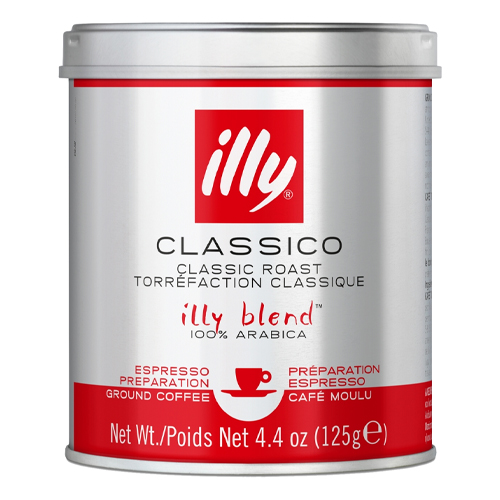 ILLY EXPRESSO GROUND COFFEE 125G