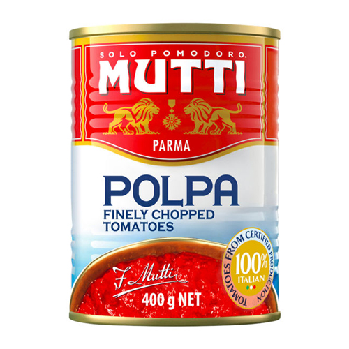 MUTTI FINELY CHOPPED TOMATOES 12X 400G