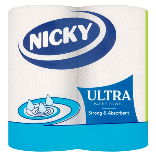 NICKY ULTRA PAPER TOWEL 2ROLL