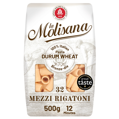 LA MOLISANA NO.32 MEZZI RIGATONI 500G