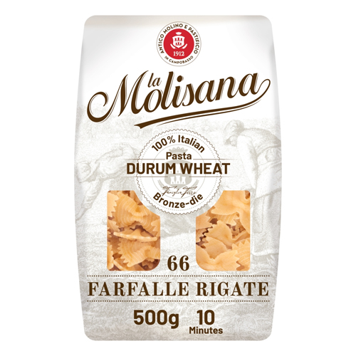LA MOLISANA NO.66 FARFALLE RIGATE 500G