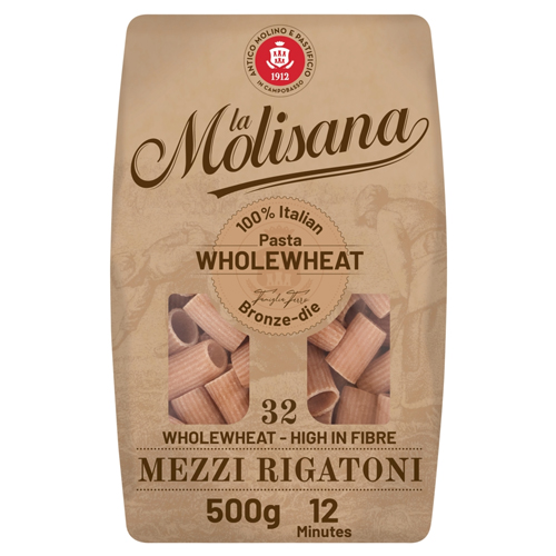 LA MOLISANA NO.32 INTEGRALE MEZZI RIGATONI 500G