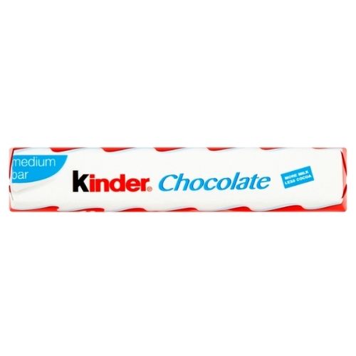 KINDER CHOCOLATE SINGLE MEDIUM BAR 21G
