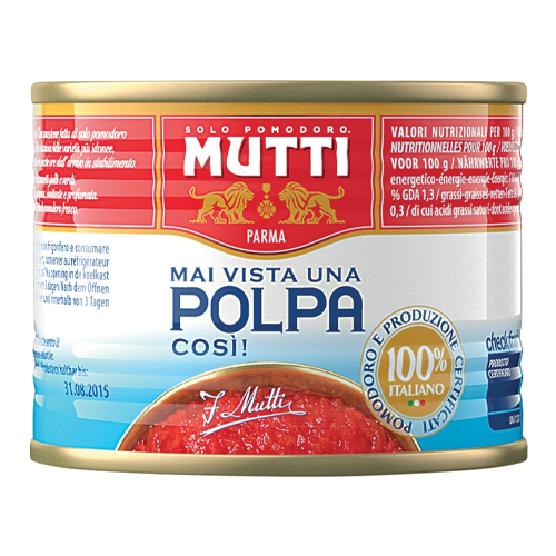 MUTTI FINELY CHOPPED TOMATOES 210G