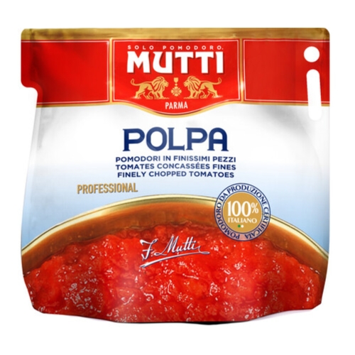 MUTTI FINELY CHOPPED TOMATOES 5KG