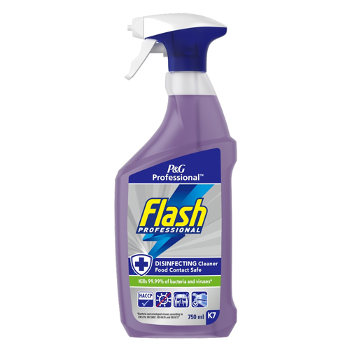 FLASH PROFESSIONAL DISINFECTING FOOD CLEANER 750ML
