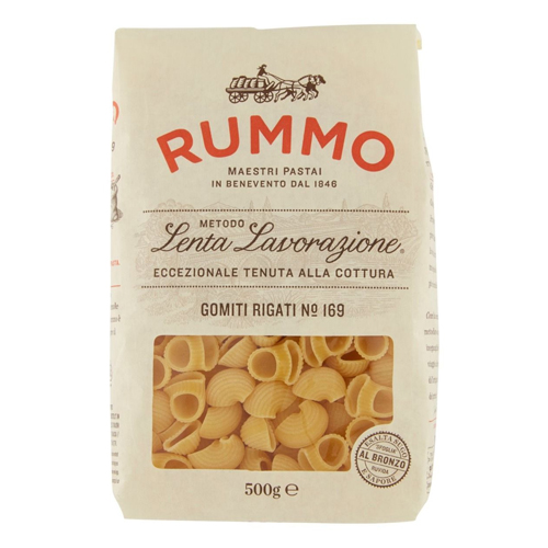 RUMMO GOMITI RIGATI ITALIAN DRIED PASTA NO.169 500G