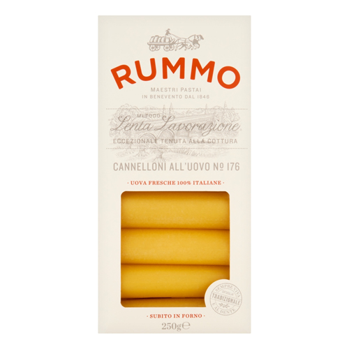 RUMMO CANNELLONI ALL'UOVO NO.176 250G