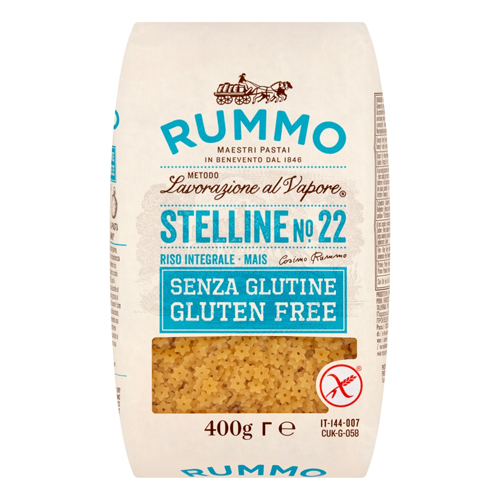RUMMO GLUTEN FREE STELLINE NO.22 400G