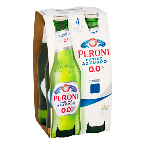 PERONI NASTRO AZZURROALCOHOL FREE 330ML