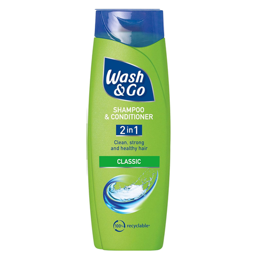 WASH & GO SHAMPOO & CONDITIONER CLASSIC 2IN1 400ML