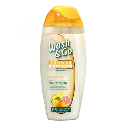 WASH & GO SHOWER & SHAMPOO ENERGISING 250ML